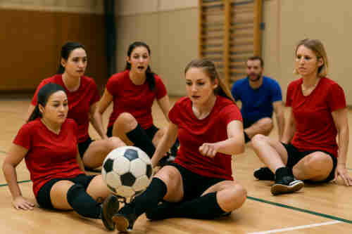 Bild von Sitzfußball