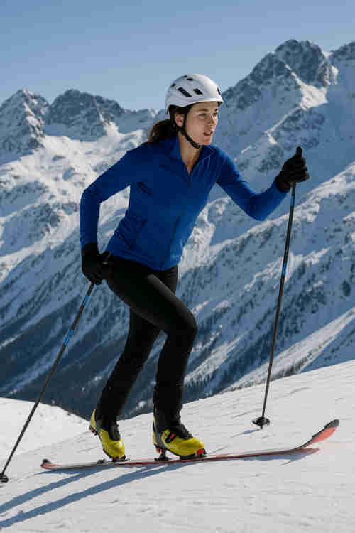 Bild von Skibergsteigen