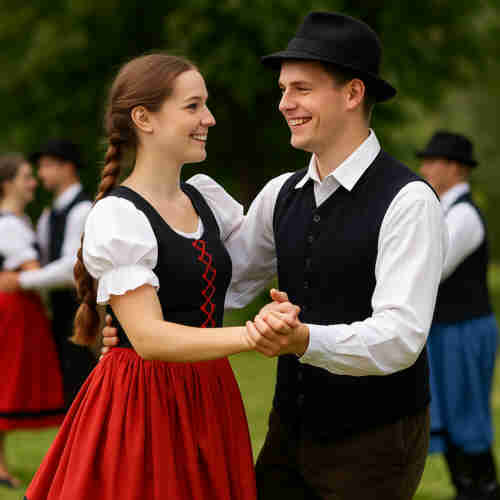 Bild von Volkstanz